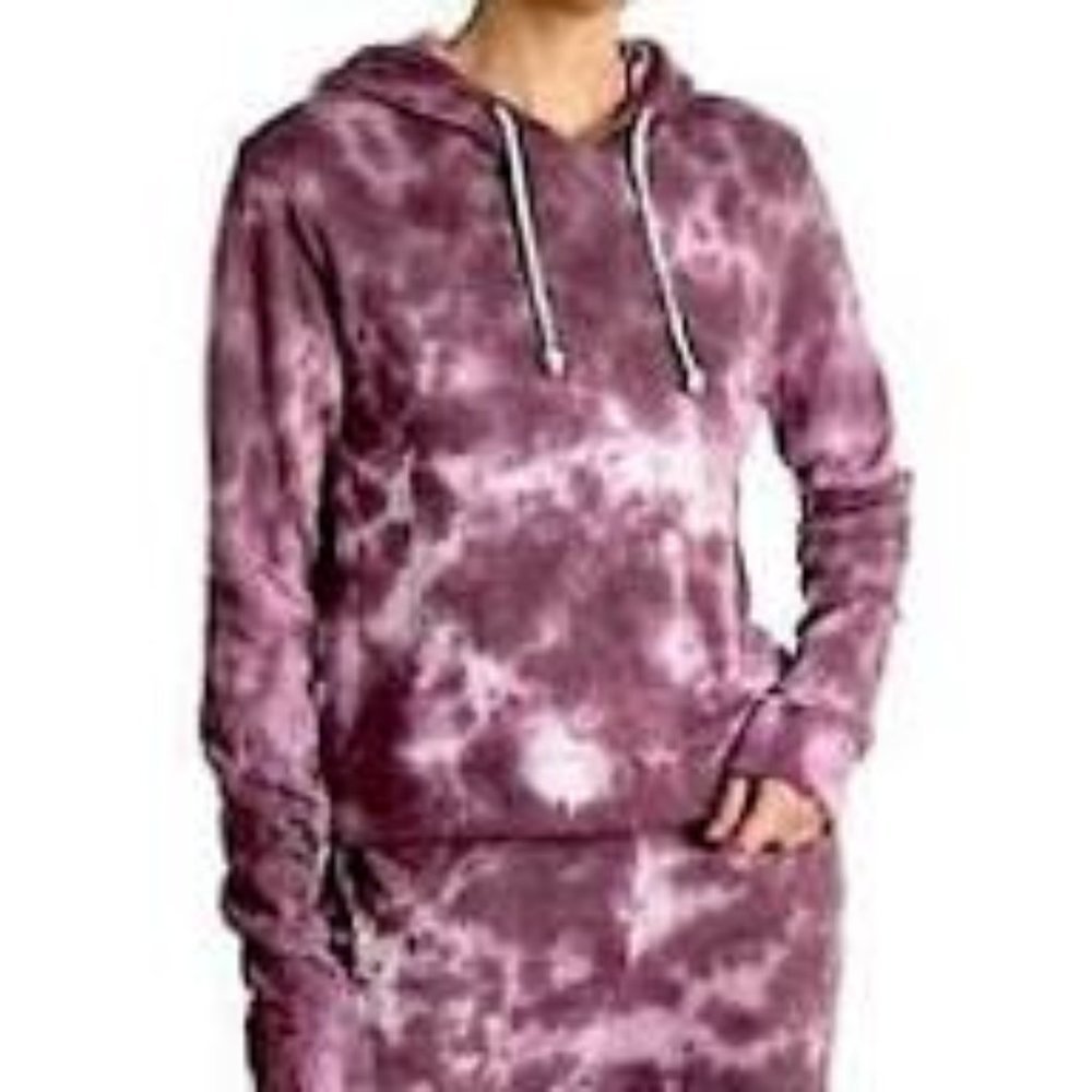THREADS4THOUGHT Roe Tonal Cloud Wash Hoodie (Mauve Multi)